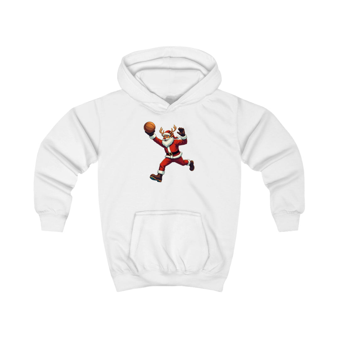 Dunking Santa | Kids Hoodie