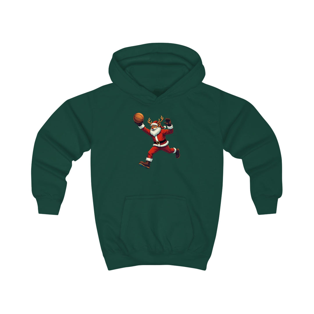 Dunking Santa | Kids Hoodie