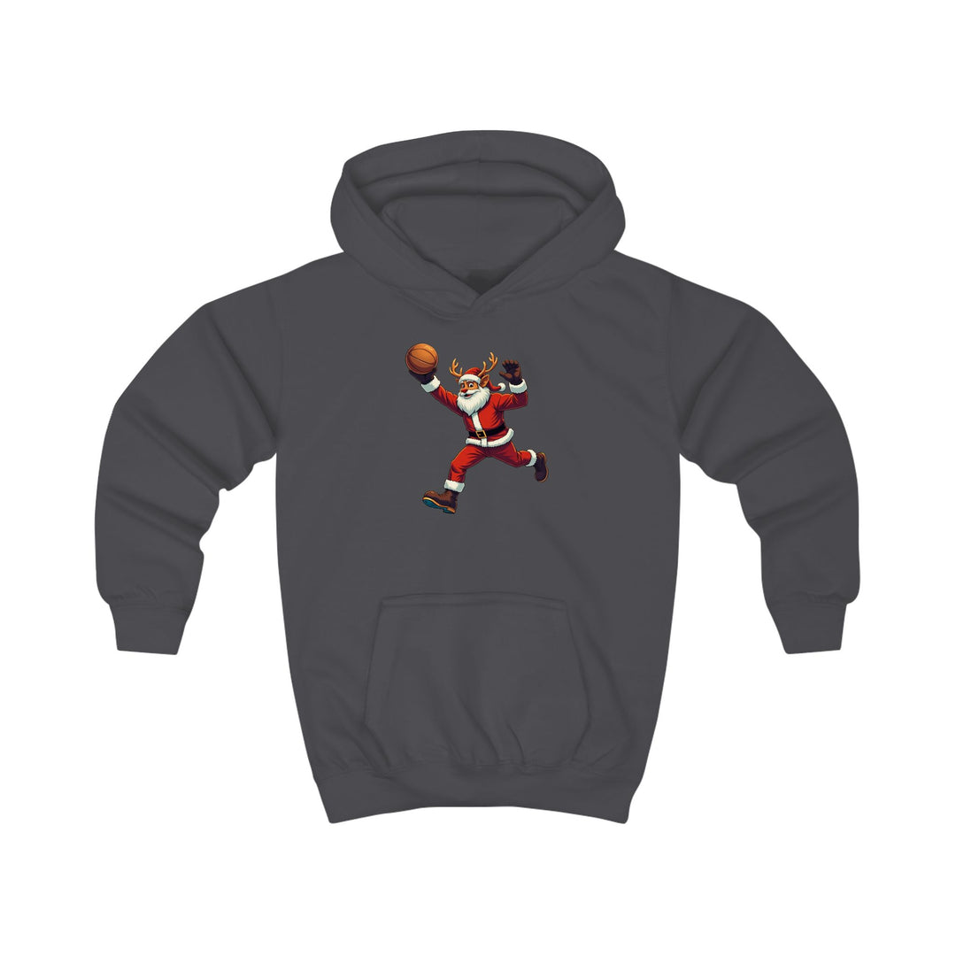 Dunking Santa | Kids Hoodie