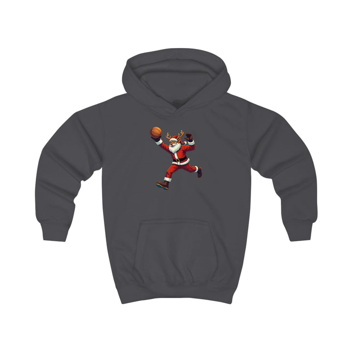 Dunking Santa | Kids Hoodie
