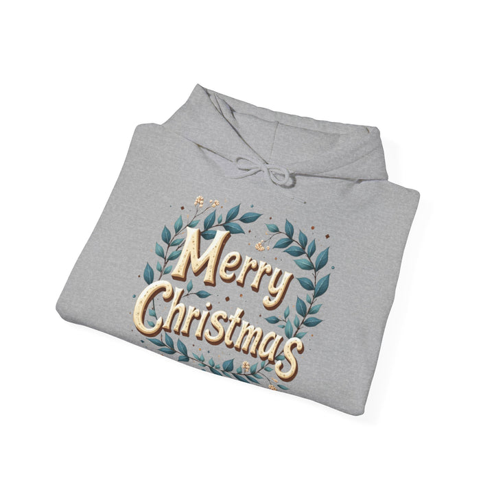 Merry Christmas Wreath | Unisex Hoodie