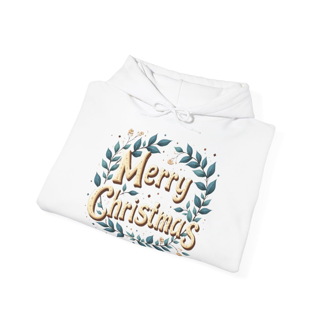 Merry Christmas Wreath | Unisex Hoodie
