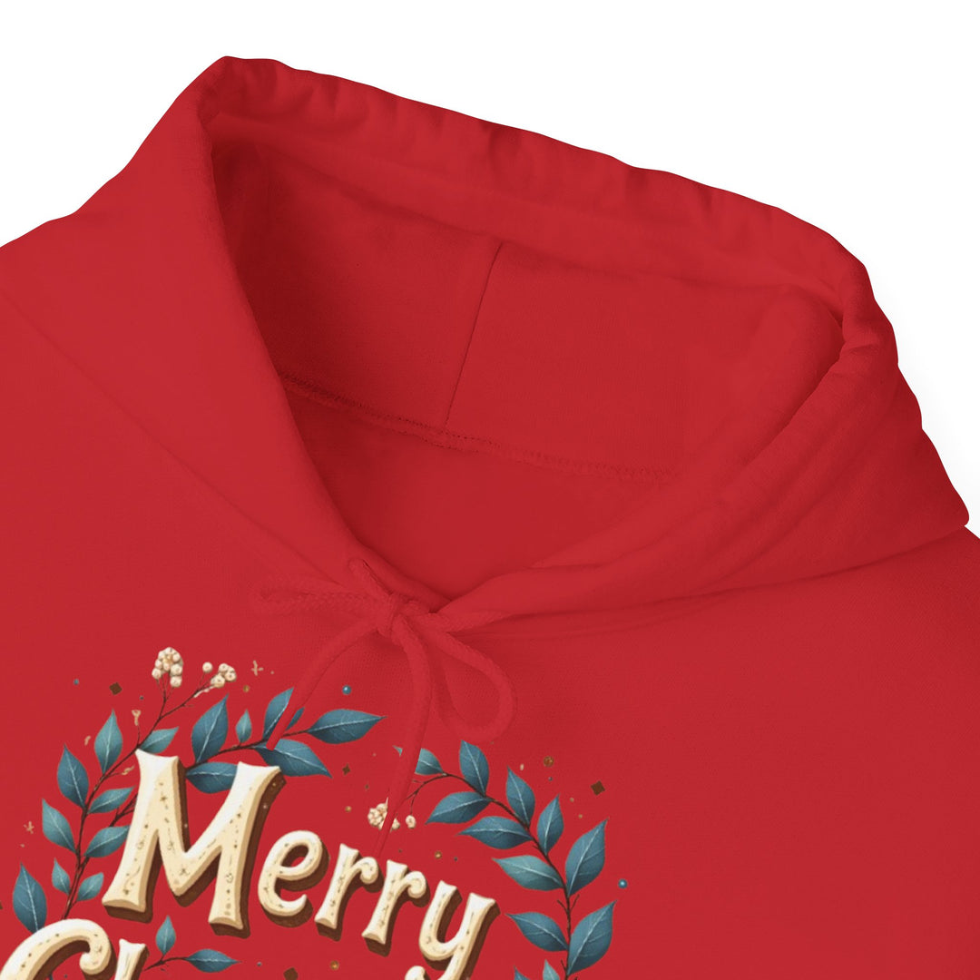Merry Christmas Wreath | Unisex Hoodie