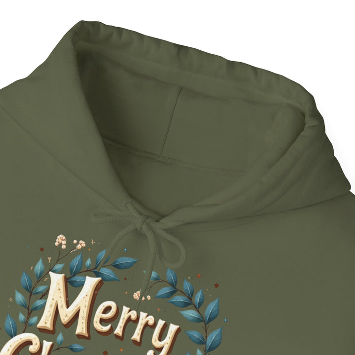 Merry Christmas Wreath | Unisex Hoodie