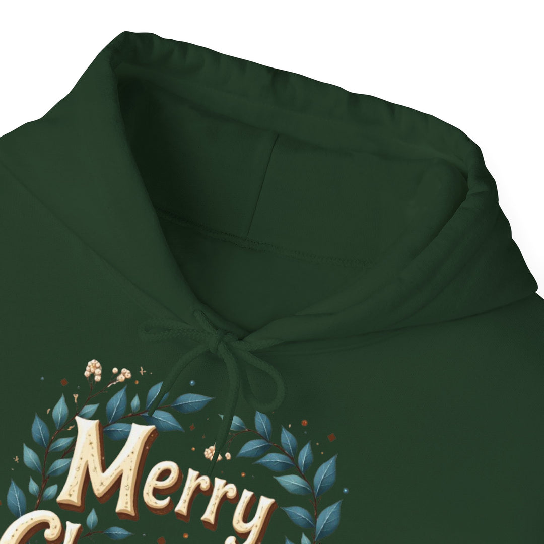Merry Christmas Wreath | Unisex Hoodie