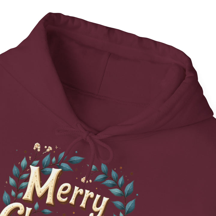 Merry Christmas Wreath | Unisex Hoodie