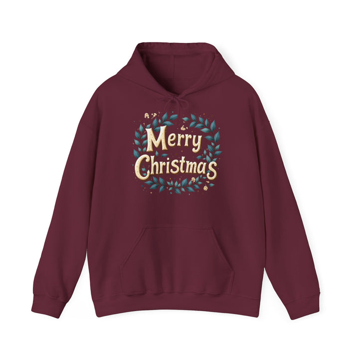 Merry Christmas Wreath | Unisex Hoodie