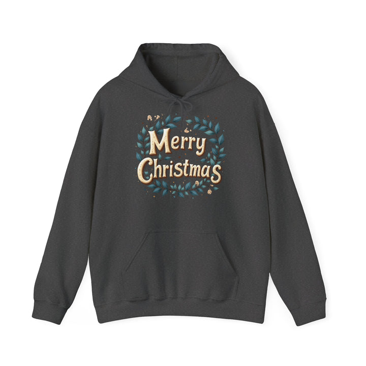 Merry Christmas Wreath | Unisex Hoodie