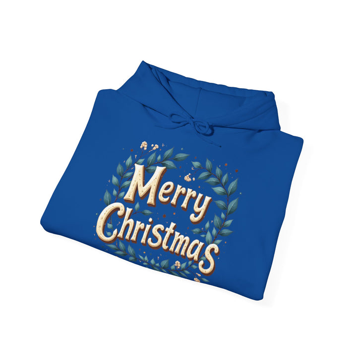 Merry Christmas Wreath | Unisex Hoodie