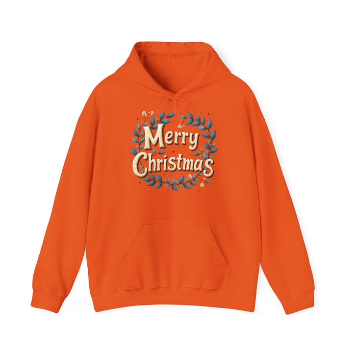 Merry Christmas Wreath | Unisex Hoodie