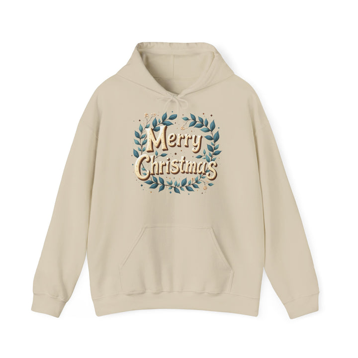 Merry Christmas Wreath | Unisex Hoodie