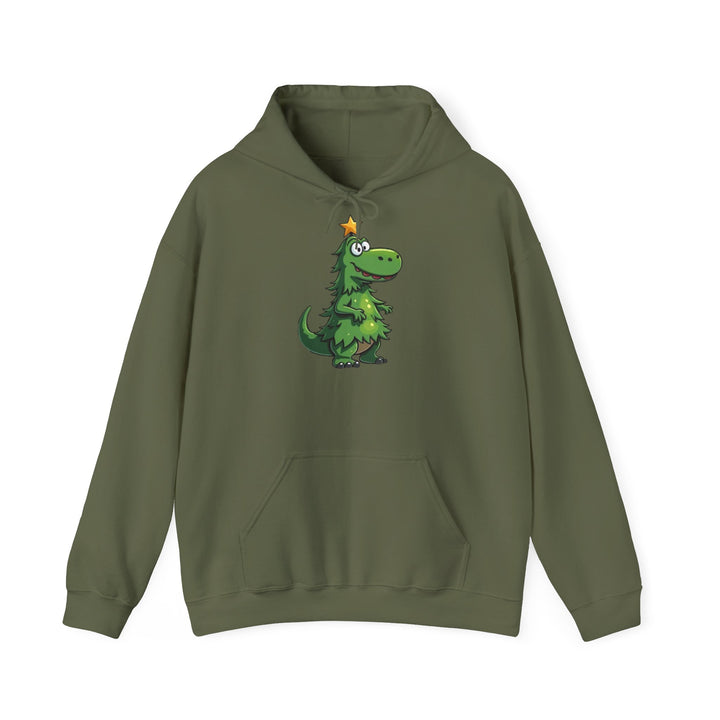 Christmas Dino | Unisex Hoodie