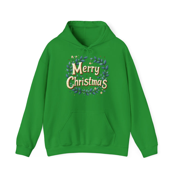 Merry Christmas Wreath | Unisex Hoodie