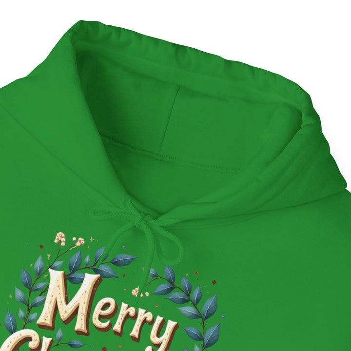 Merry Christmas Wreath | Unisex Hoodie