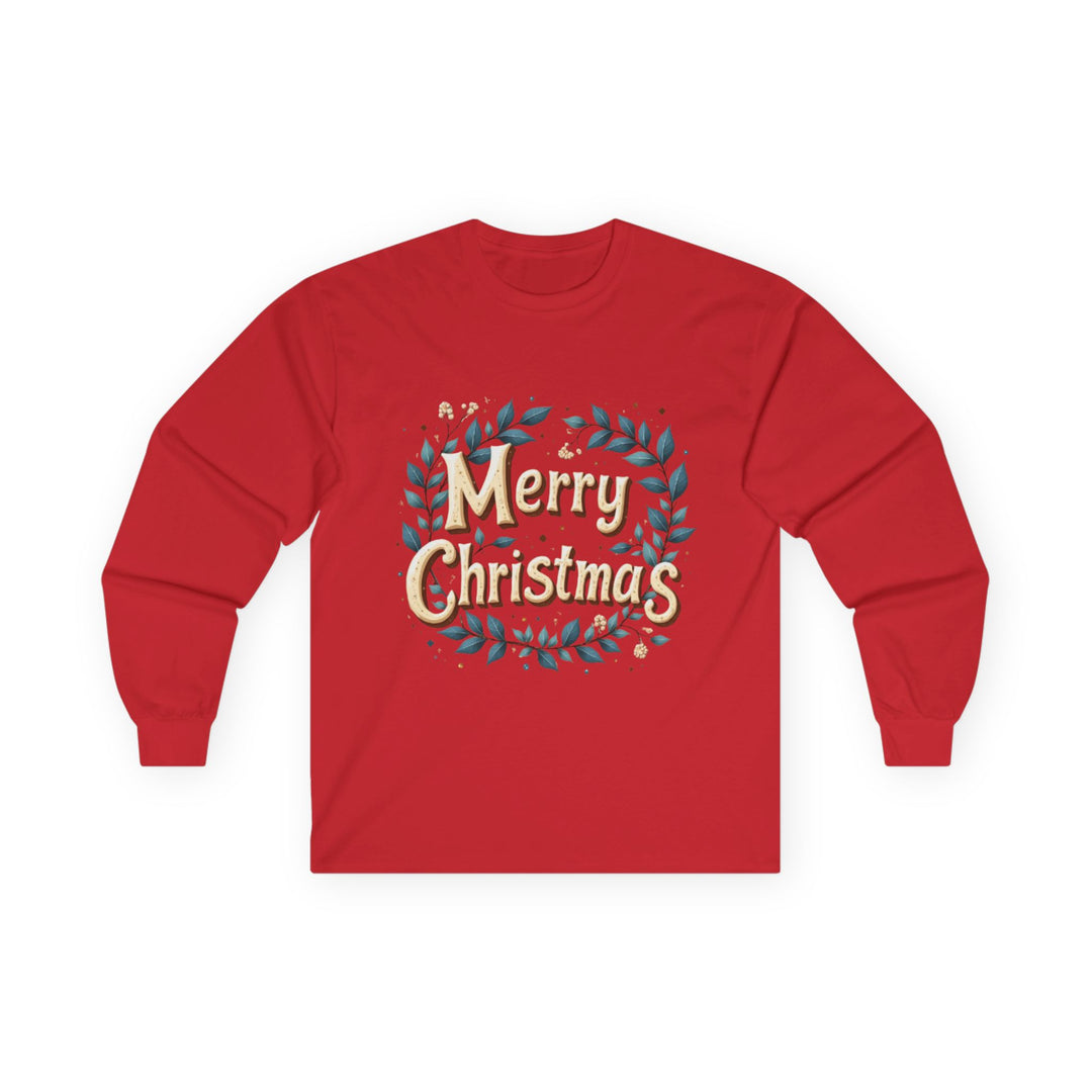 Merry Christmas Wreath | Unisex Sweater