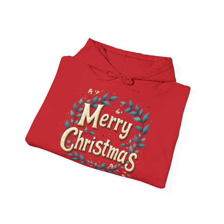 Merry Christmas Wreath | Unisex Hoodie