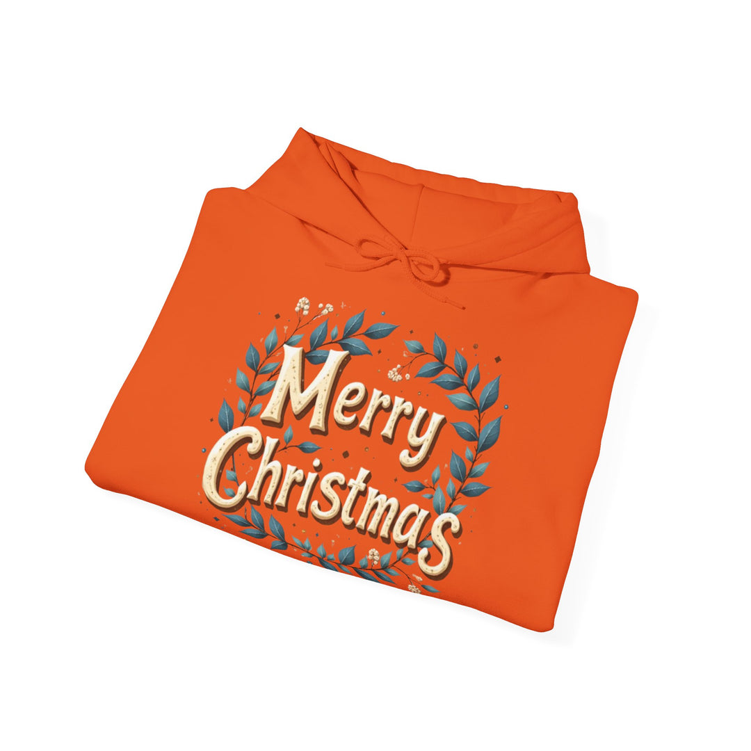 Merry Christmas Wreath | Unisex Hoodie