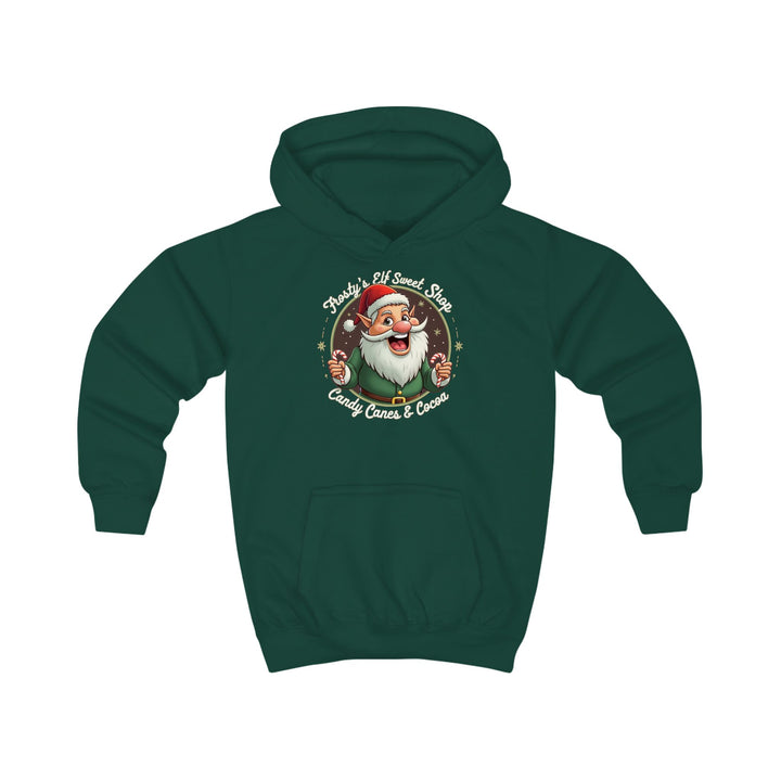 Frosty's Elf Sweet Shop | Kids Hoodie