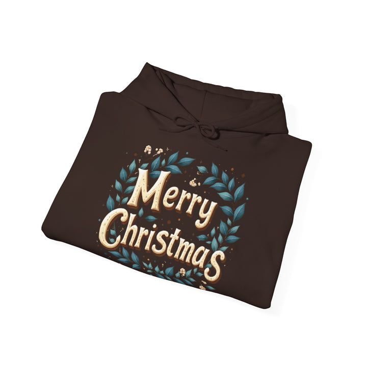 Merry Christmas Wreath | Unisex Hoodie