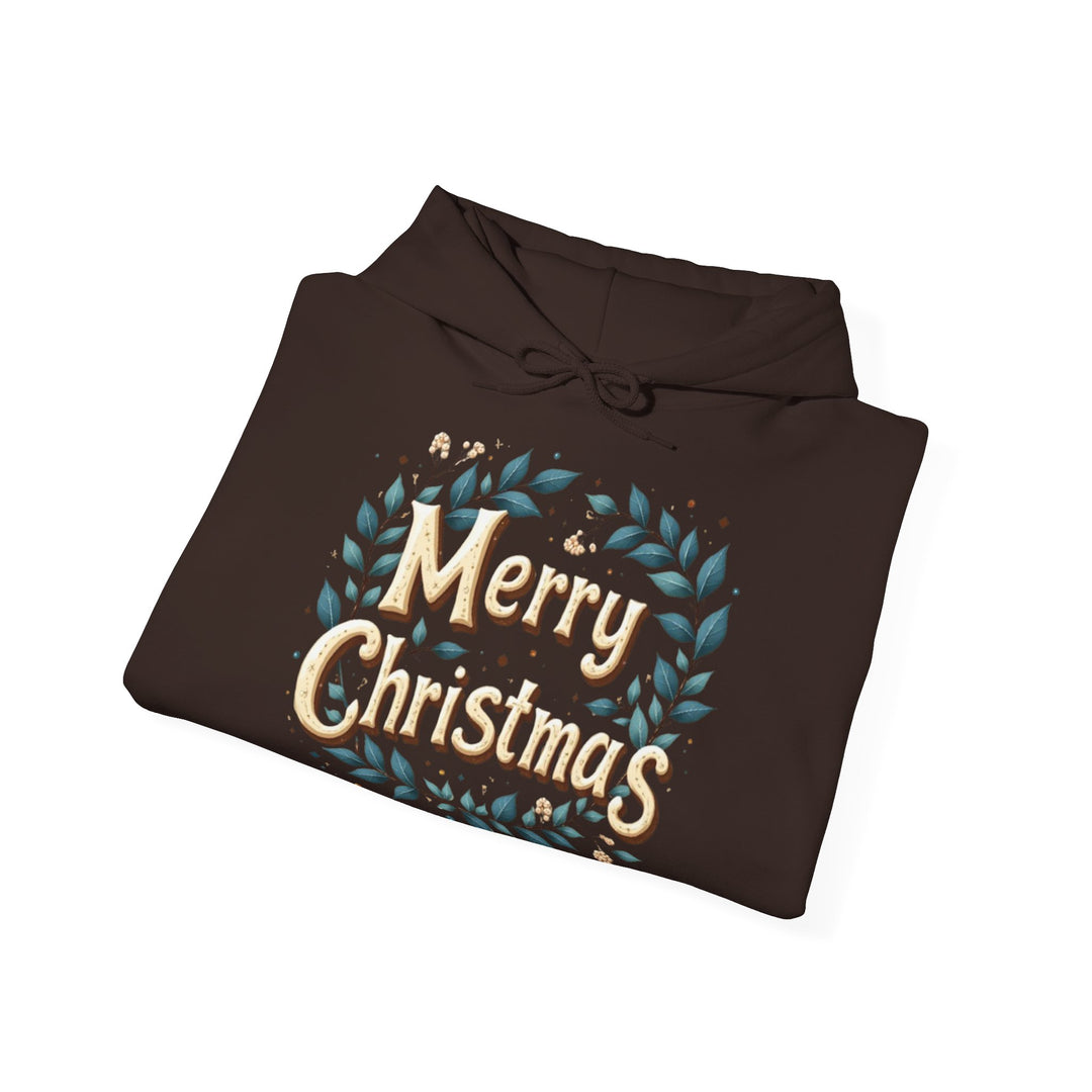 Merry Christmas Wreath | Unisex Hoodie