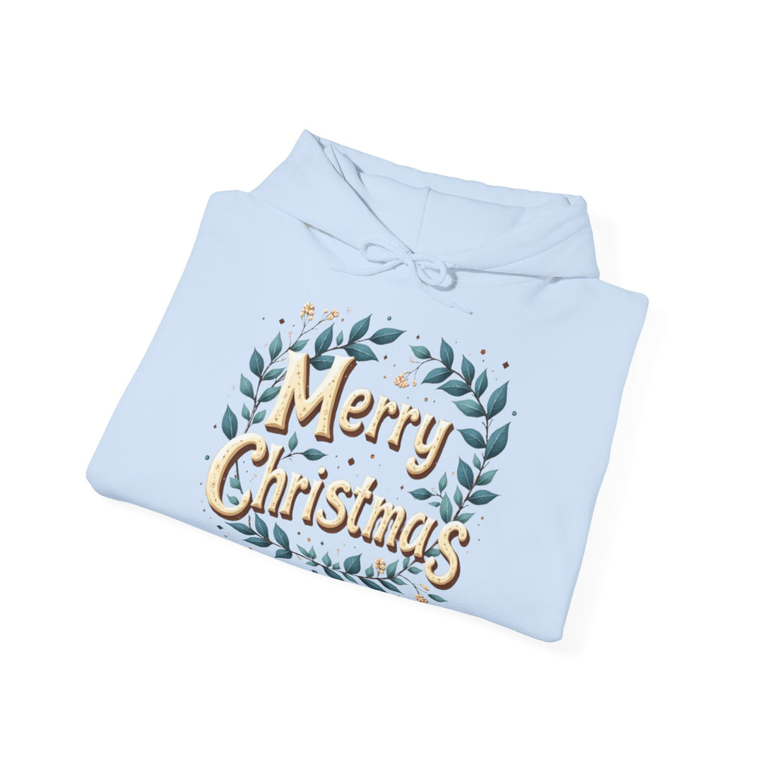 Merry Christmas Wreath | Unisex Hoodie