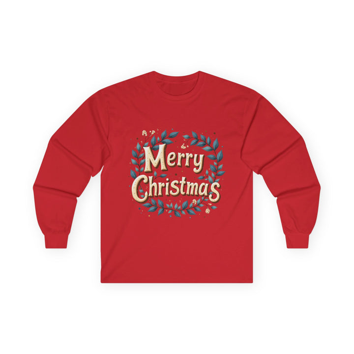 Merry Christmas Wreath | Unisex Sweater