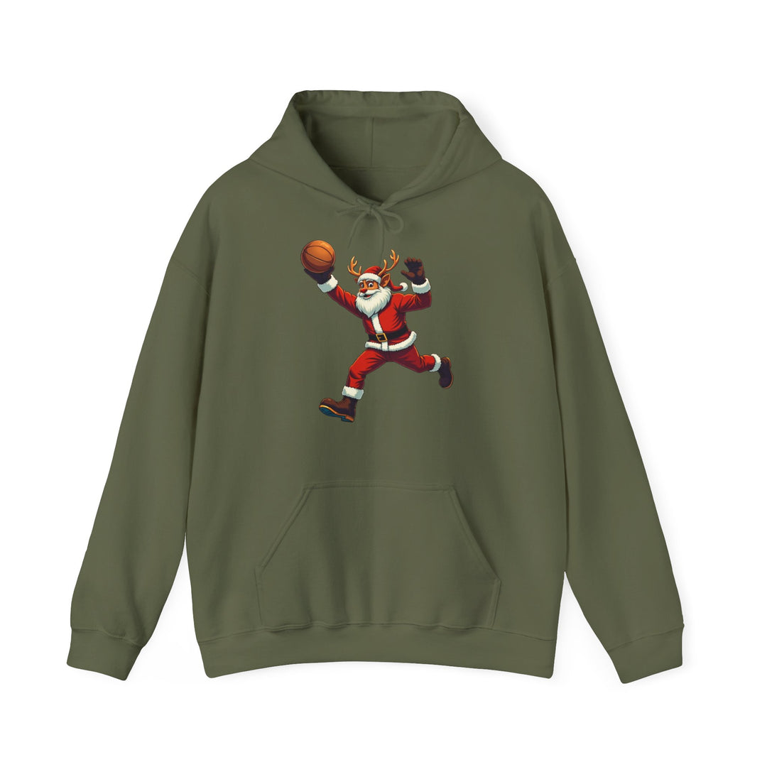 Dunking Santa | Unisex Hoodie