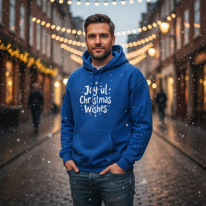 Joyful Christmas Wishes | Unisex Hoodie