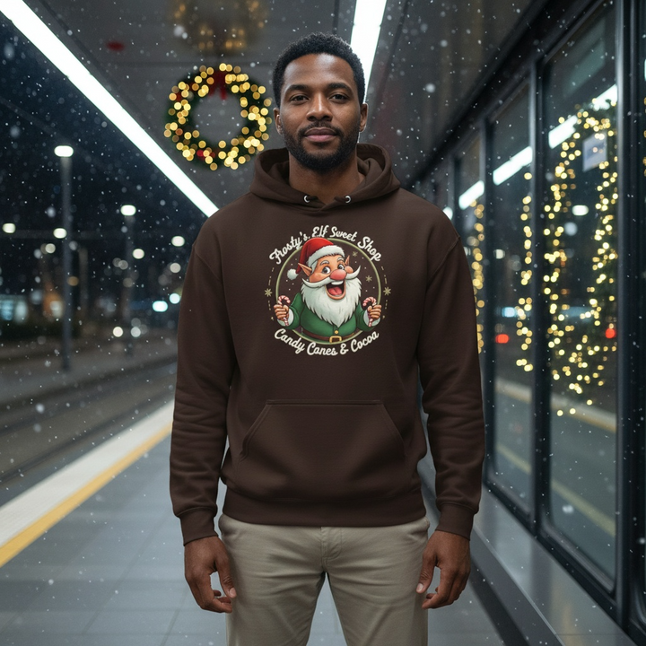Frosty’s Elf Sweet Shop | Unisex Hoodie