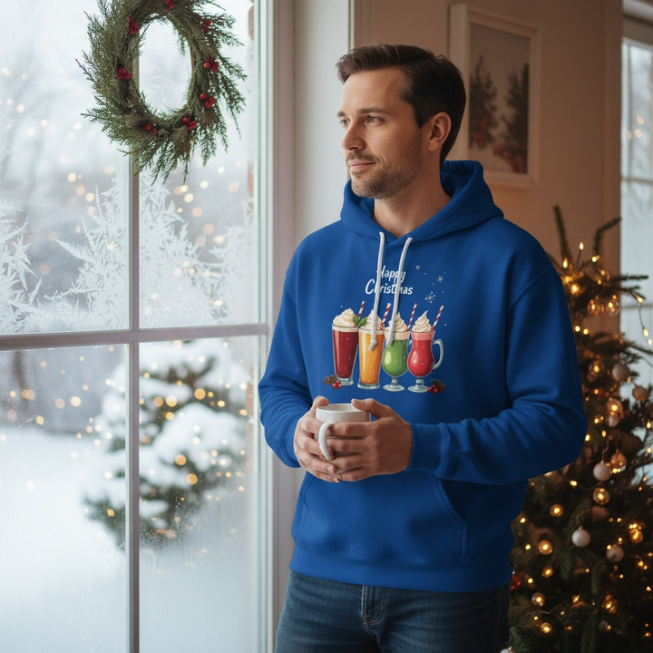 Happy Christmas Drinks | Unisex Hoodie