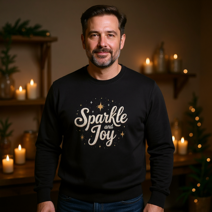 Sparkle & Joy | Unisex Sweater