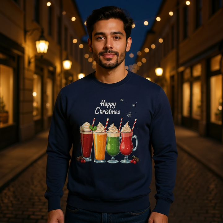 Happy Christmas Drinks | Unisex Sweater