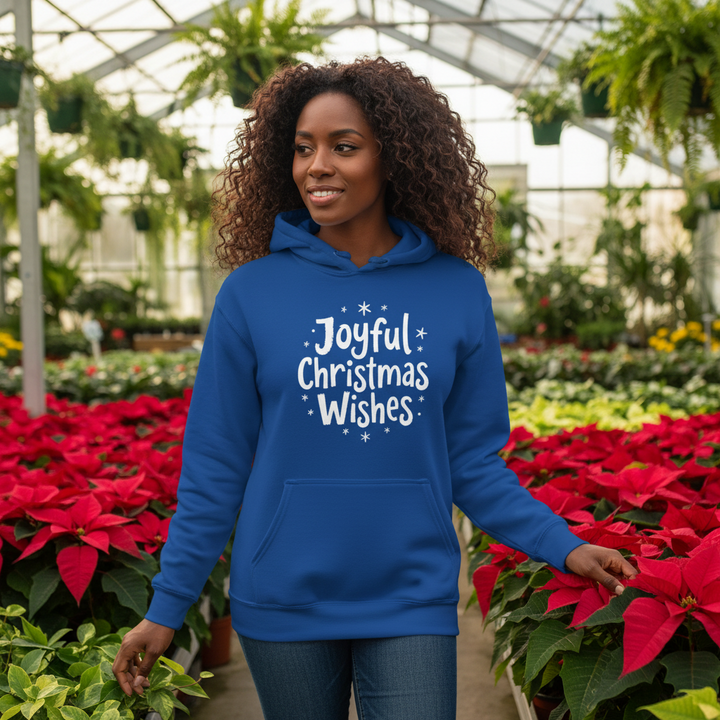 Joyful Christmas Wishes | Unisex Hoodie