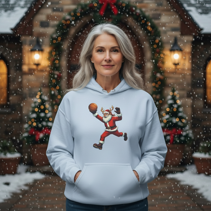 Dunking Santa | Unisex Hoodie
