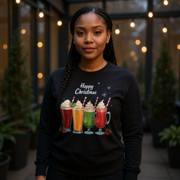 Happy Christmas Drinks | Unisex Sweater