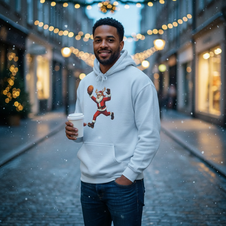 Dunking Santa | Unisex Hoodie