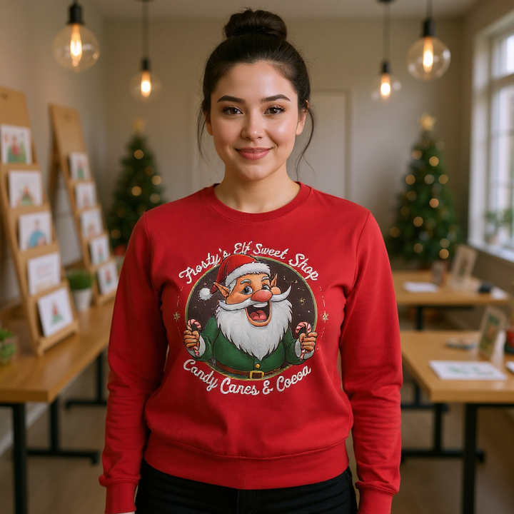 Frosty's Elf Sweet Shop | Unisex Sweater